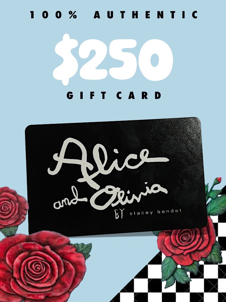 Alice And Olivia Gift Card $250